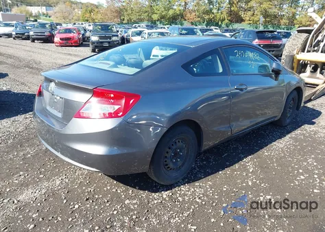 2012 Honda Civic Lx из США, поврежденный, VIN 2HGFG3B59CH518495
